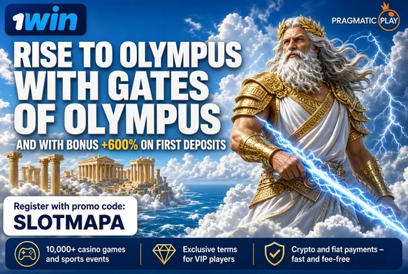 Gates of Olympus on 1win, rise to Olympus with promo code SLOTMAPA