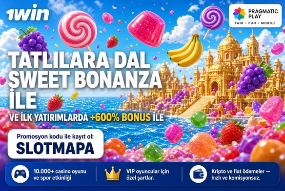 1win Sweet Bonanza: SLOTMAPA koduyla tatlılara dal